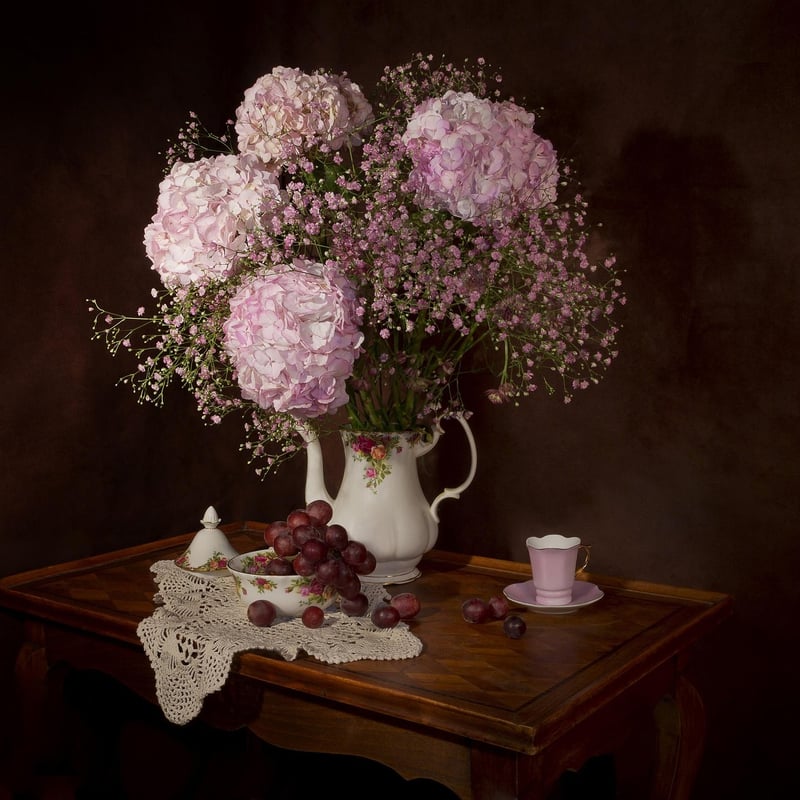 Vintage Floral Centerpiece