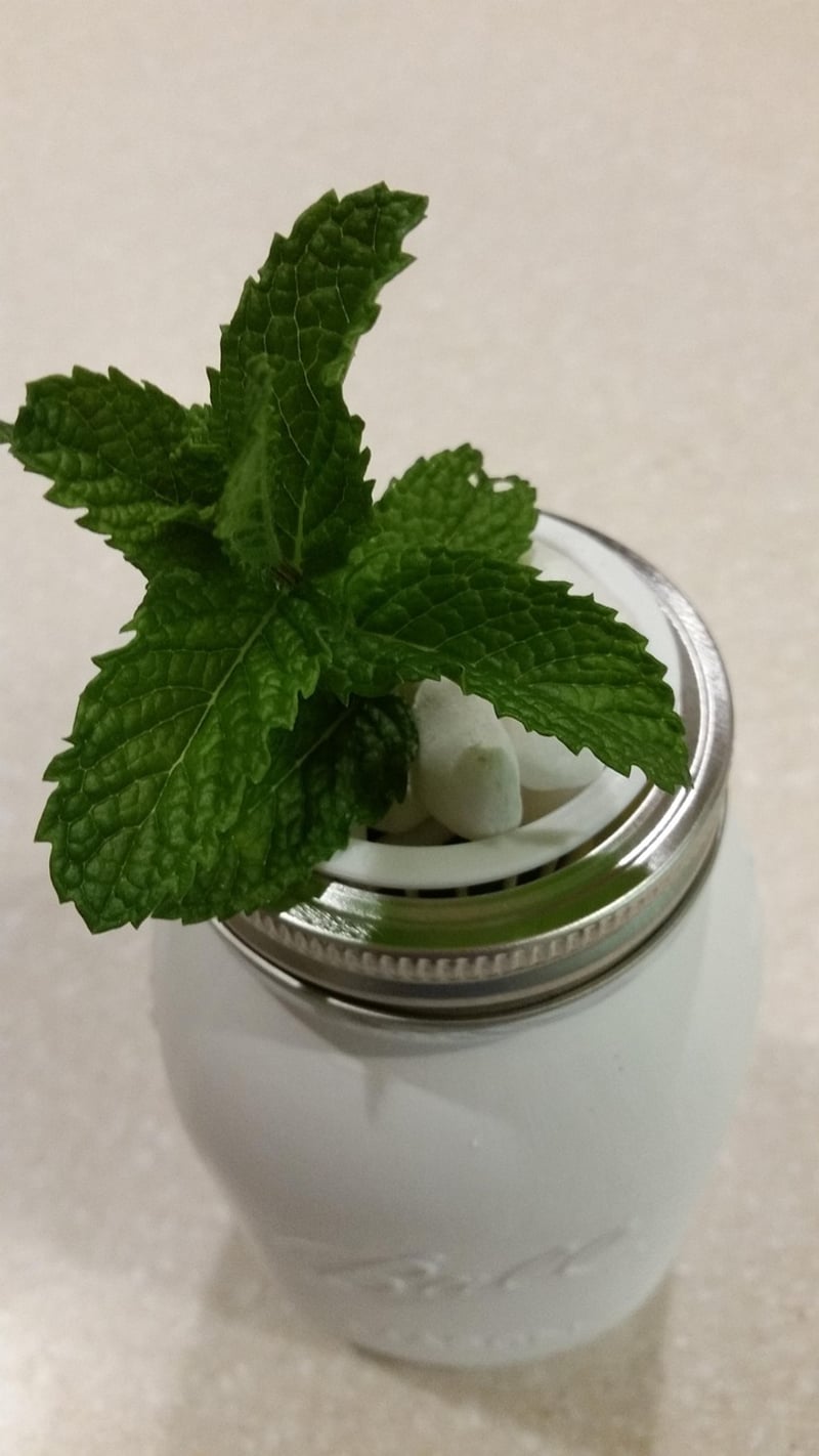 Mason jars and wildflowers